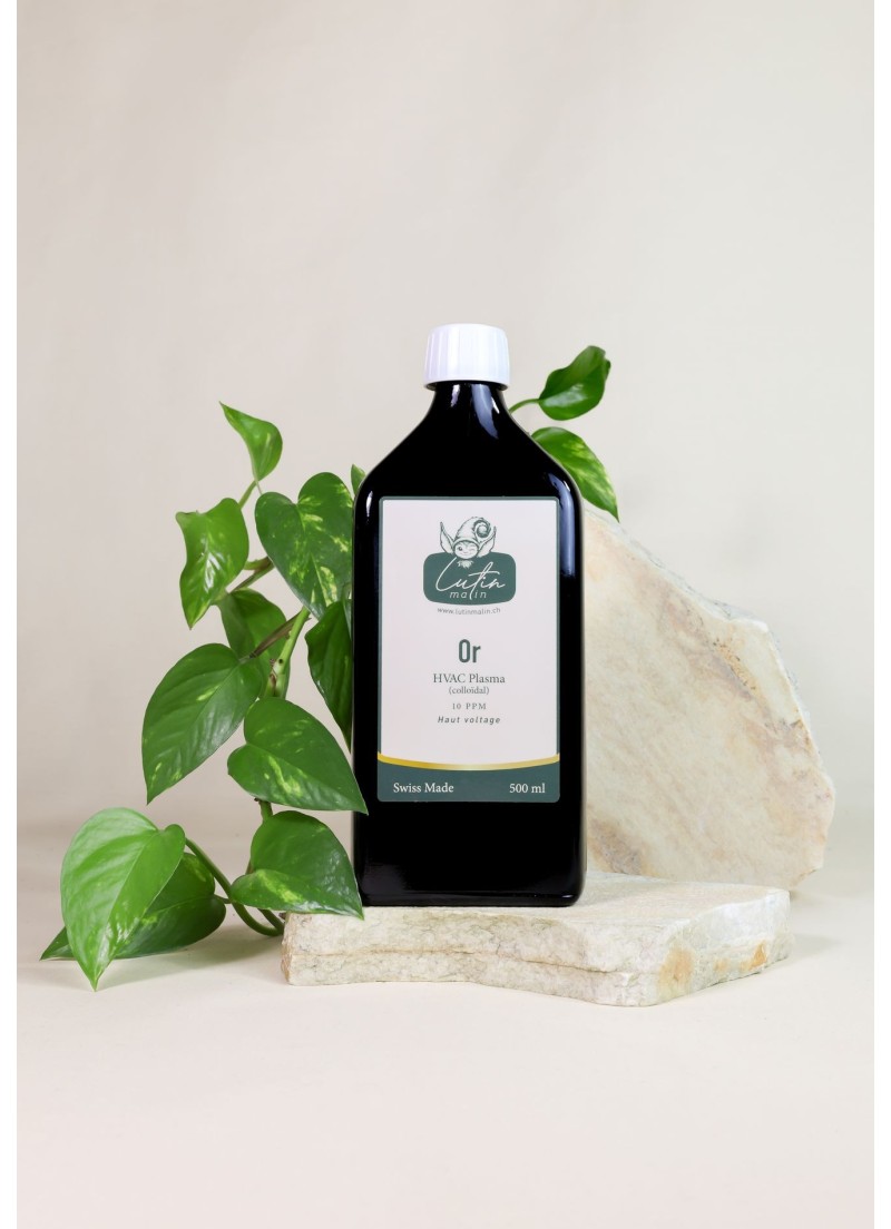 Or colloïdal HVAC Plasma 200/500 ml