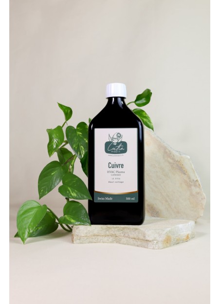 Cuivre colloïdal HVAC plasma 200/500 ml