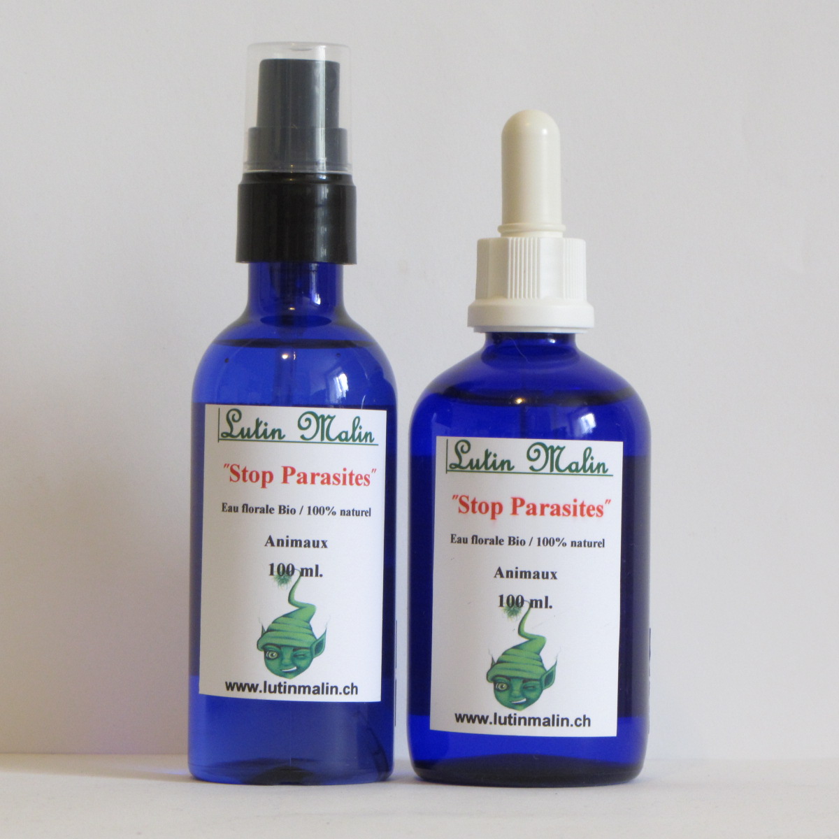 Stop Parasites lot 100ml verre + pet